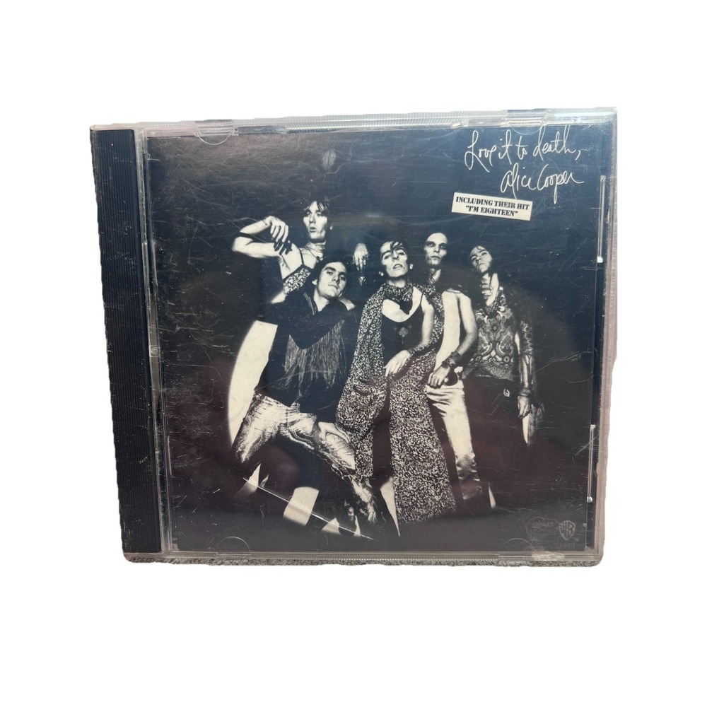 Alice Cooper Love It to Death (CD, 1990) Classic Rock Preowned Out Of Print